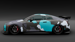 Printed Design Vinyl Wrap