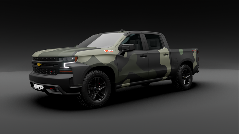 Printed Design Vinyl Wrap