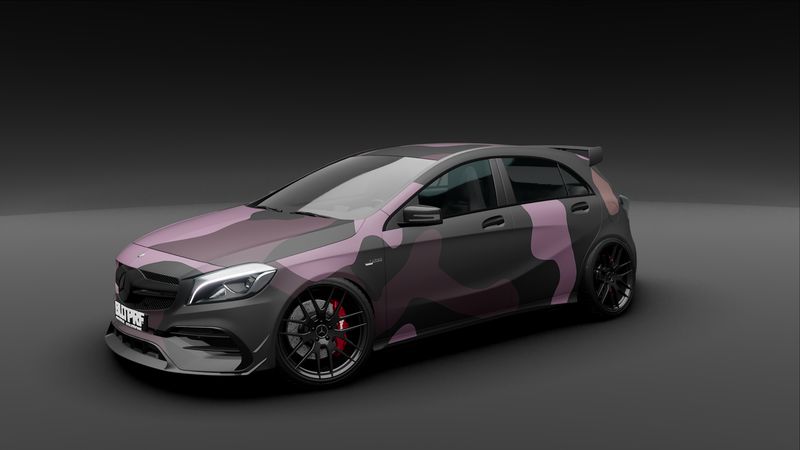 Printed Design Vinyl Wrap