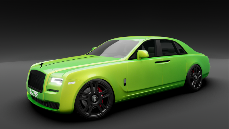 Gloss Finish Vinyl Wrap