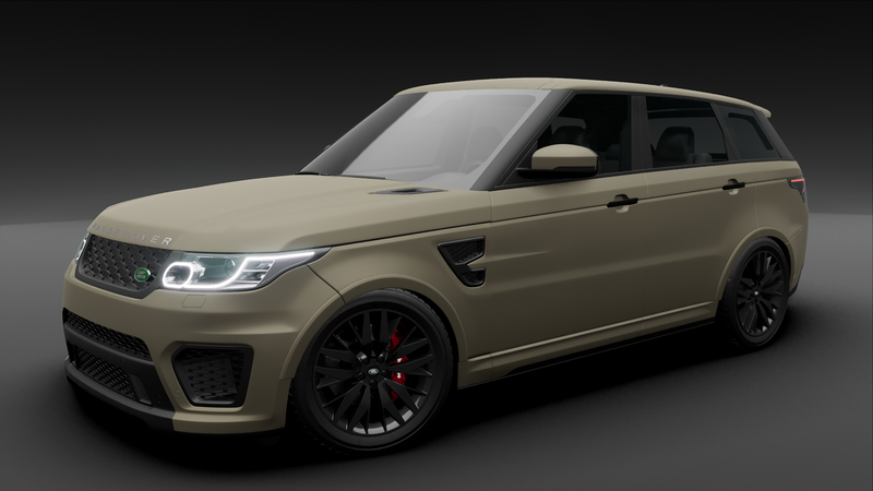 Matte Finish Vinyl Wrap