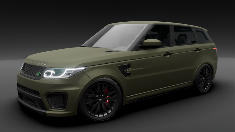 Matte Finish Vinyl Wrap