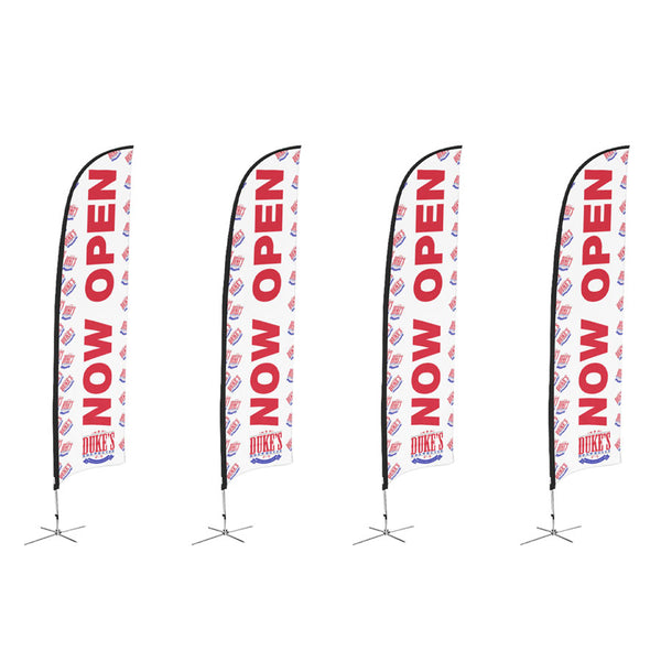 Feather Flags Concave